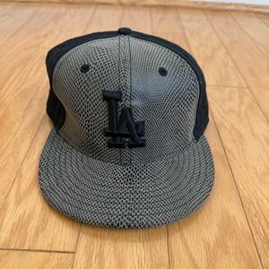 New Era 59FIFTY Los Angeles Dodgers‎ Fitted Hat Snake Skin Style Cap
